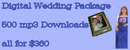 digital wedding song package message